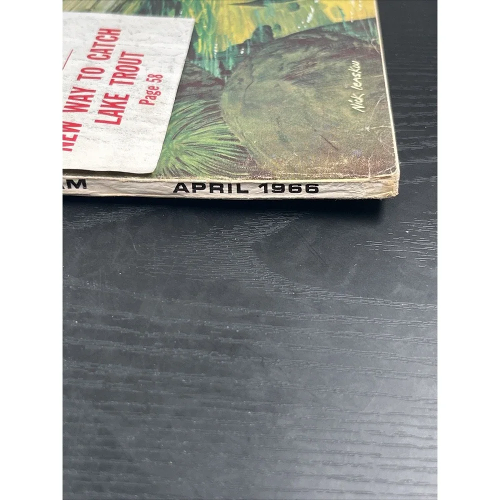 Field & Stream Magazine April 1966 – Vintage Hunting & Fishing – No. 12